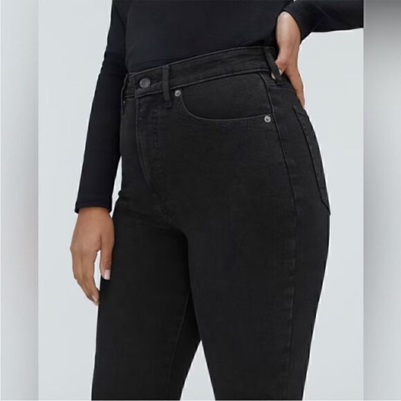 NWT Everlane The Curvy Way-High® Skinny Jean in Ash Size 26 - Picture 3 of 14